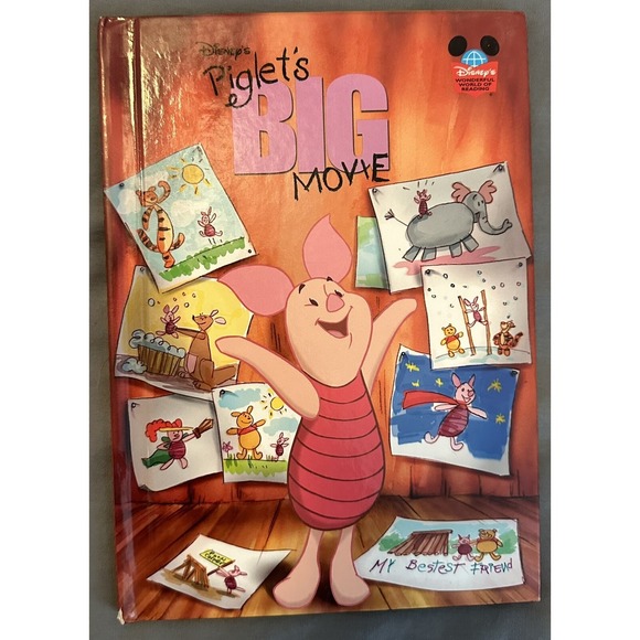 Disney's Wonderful World of Reading Winnie the Pooh & Piglet's Big Movie Lot - Picture 5 of 5